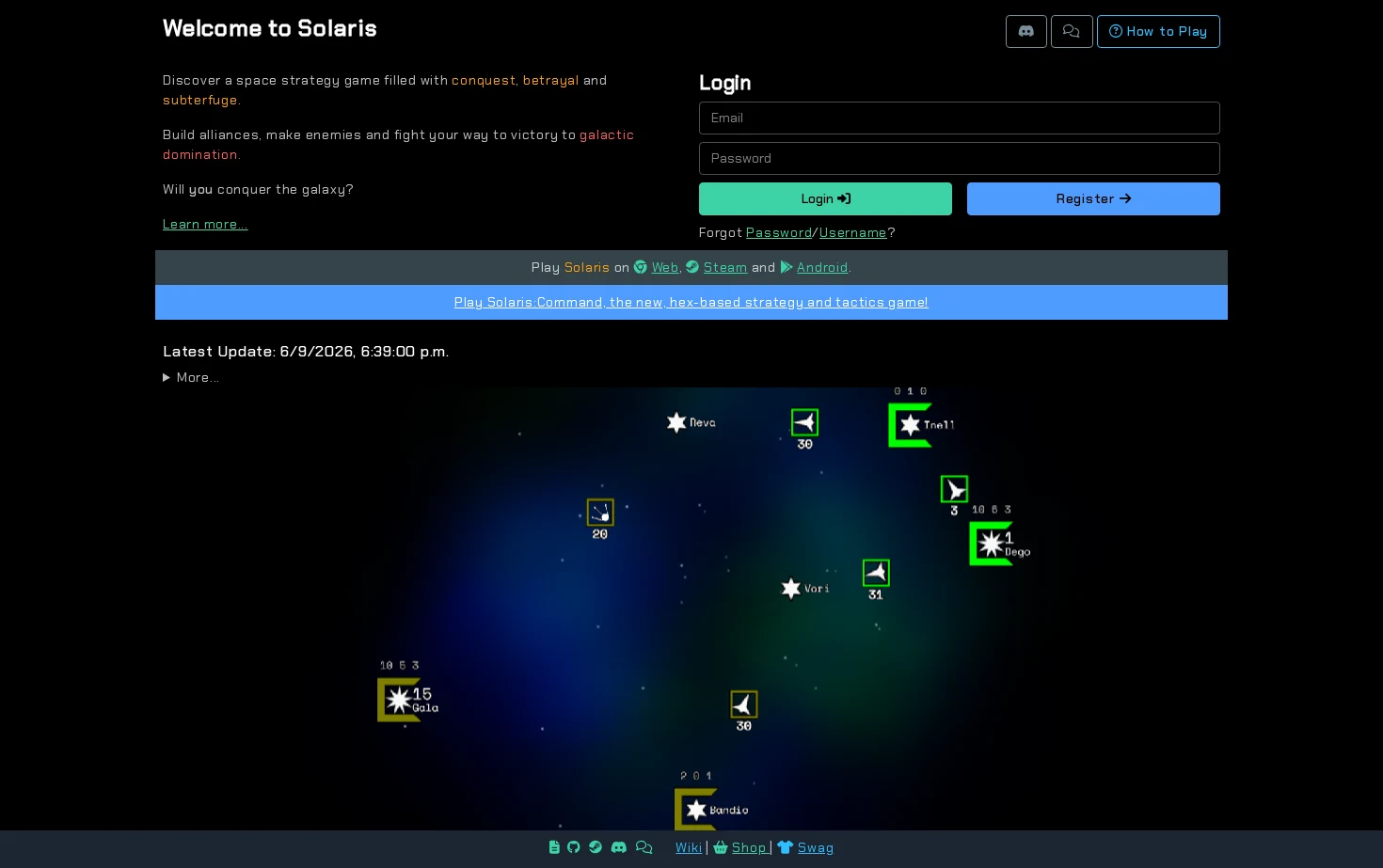 Solaris 页面快照